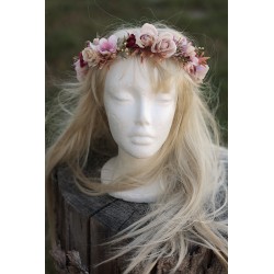 Floral, flower hair wreath, crown