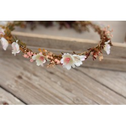 Floral, flower hair wreath, crown