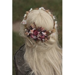 Floral, flower hair wreath, crown