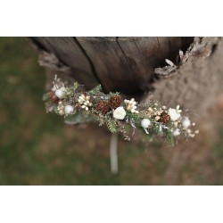 Floral, flower hair wreath, crown