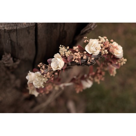 Floral, flower hair wreath, crown