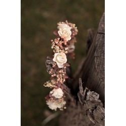 Floral, flower hair wreath, crown