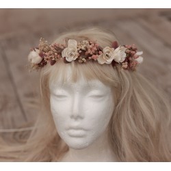 Floral, flower hair wreath, crown