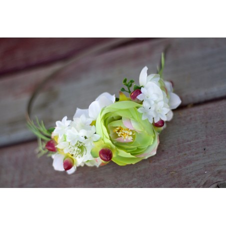 Autumn floral, Flower headband, hairband