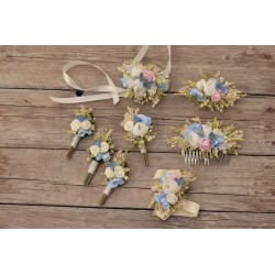 Floral, flower accessories - set