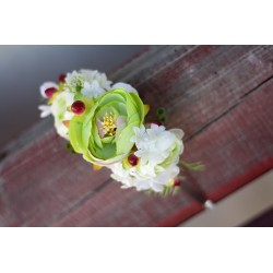 Autumn floral, Flower headband, hairband