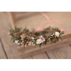 Floral, flower hair wreath, crown