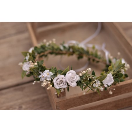 Floral, flower hair wreath, crown