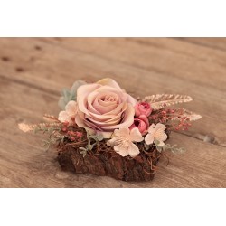 Flower arrangement for rings