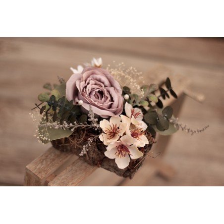 Flower arrangement for rings