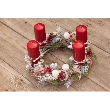 Winter, christmas table wreath