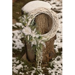 Winter, christmas wreath