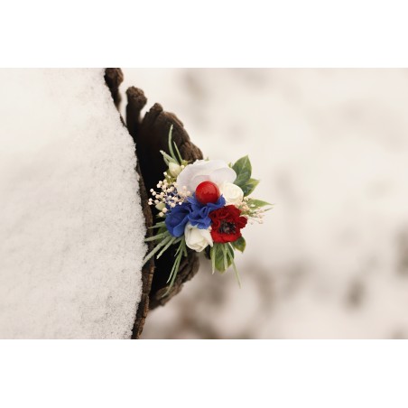 Floral, flower hair tie