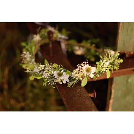 Floral, flower hair wreath, crown