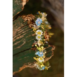 Newborn floral, flower hair wreath, crown