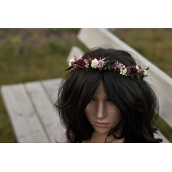 Floral, flower hair wreath, crown