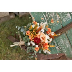 Svatební kytice pro nevěstu "Když podzim hřeje"