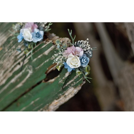 Floral flower hair clip, pin