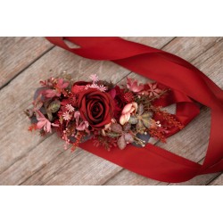 Flower belt for bride