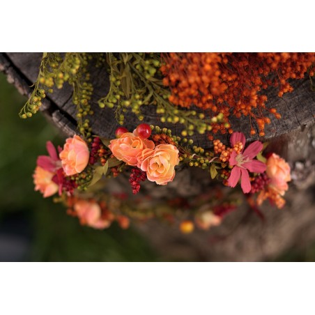 Floral, flower hair wreath, crown