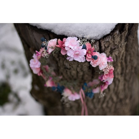 Floral, flower hair wreath, crown