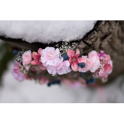 Floral, flower hair wreath, crown