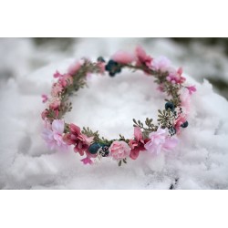 Floral, flower hair wreath, crown