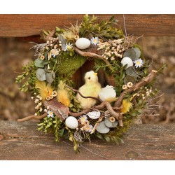 Easter, spring flower door wreath