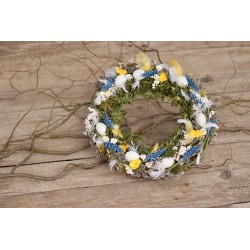 Easter, spring flower door wreath