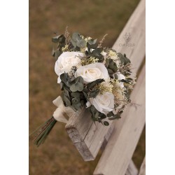 Svatební kytice pro nevěstu "Láska mého života"