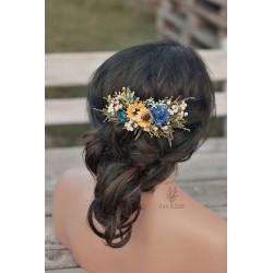 Floral, flower quarter head wreath, hair wreath, crown