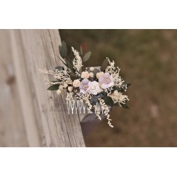 Floral, flower hair comb