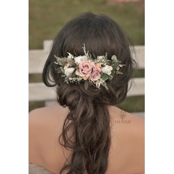 Floral, flower quarter head wreath, hair wreath, crown