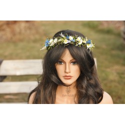 Floral, flower head wreath, hair wreath, crown