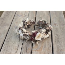 Floral, flower hair wreath, crown