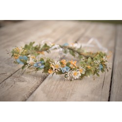 Floral, flower hair wreath, crown