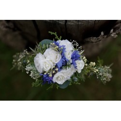 Floral, flower hair wreath, crown